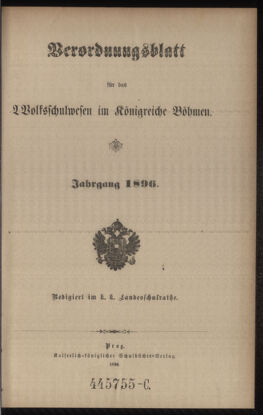 Verordnungsblatt für das Volksschulwesen im Königreiche Böhmen 18951231 Seite: 109