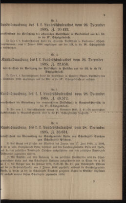 Verordnungsblatt für das Volksschulwesen im Königreiche Böhmen 18960131 Seite: 9