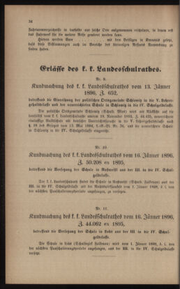 Verordnungsblatt für das Volksschulwesen im Königreiche Böhmen 18960229 Seite: 22