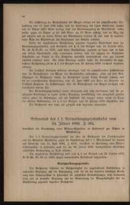 Verordnungsblatt für das Volksschulwesen im Königreiche Böhmen 18960331 Seite: 18