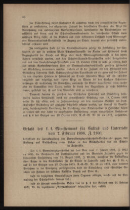 Verordnungsblatt für das Volksschulwesen im Königreiche Böhmen 18960331 Seite: 20