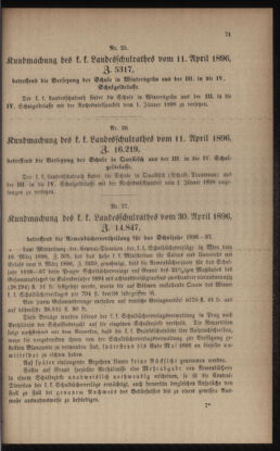 Verordnungsblatt für das Volksschulwesen im Königreiche Böhmen 18960430 Seite: 3