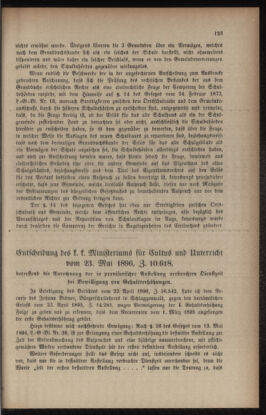 Verordnungsblatt für das Volksschulwesen im Königreiche Böhmen 18960630 Seite: 15