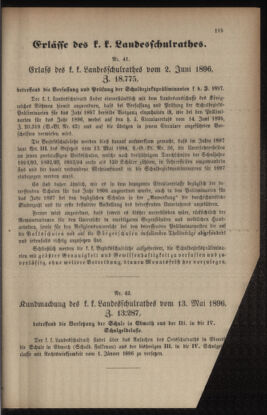 Verordnungsblatt für das Volksschulwesen im Königreiche Böhmen 18960630 Seite: 7