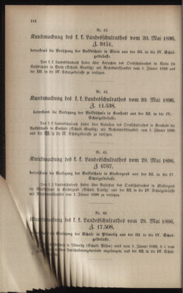 Verordnungsblatt für das Volksschulwesen im Königreiche Böhmen 18960630 Seite: 8