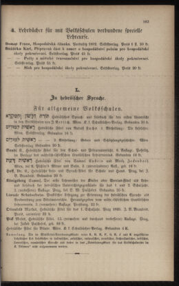 Verordnungsblatt für das Volksschulwesen im Königreiche Böhmen 18960731 Seite: 31