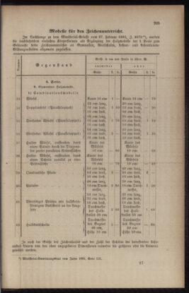 Verordnungsblatt für das Volksschulwesen im Königreiche Böhmen 18960831 Seite: 17