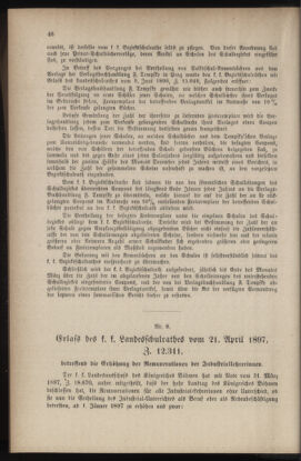 Verordnungsblatt für das Volksschulwesen im Königreiche Böhmen 18970430 Seite: 10