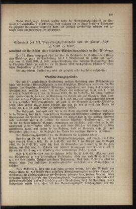 Verordnungsblatt für das Volksschulwesen im Königreiche Böhmen 18980831 Seite: 5