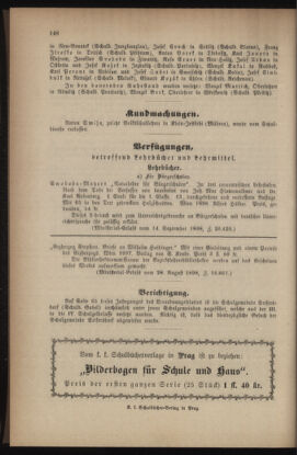 Verordnungsblatt für das Volksschulwesen im Königreiche Böhmen 18981031 Seite: 8