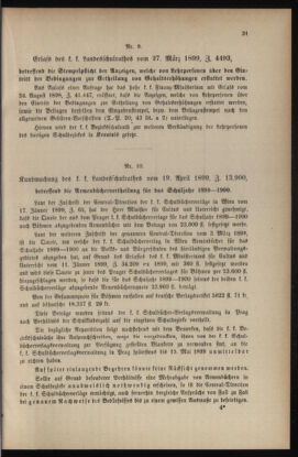 Verordnungsblatt für das Volksschulwesen im Königreiche Böhmen 18990430 Seite: 3