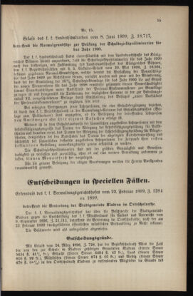 Verordnungsblatt für das Volksschulwesen im Königreiche Böhmen 18990630 Seite: 7