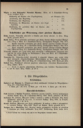 Verordnungsblatt für das Volksschulwesen im Königreiche Böhmen 18990731 Seite: 27