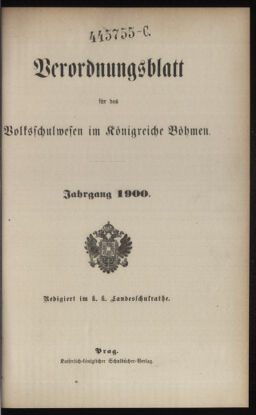 Verordnungsblatt für das Volksschulwesen im Königreiche Böhmen 18991231 Seite: 89