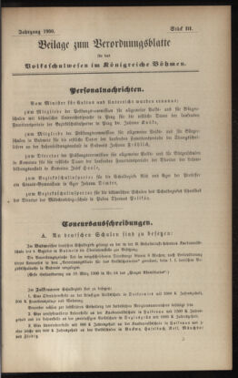 Verordnungsblatt für das Volksschulwesen im Königreiche Böhmen 19001231 Seite: 21