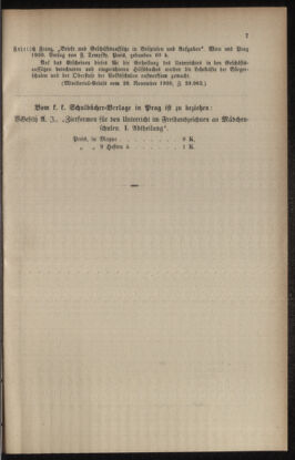 Verordnungsblatt für das Volksschulwesen im Königreiche Böhmen 19010131 Seite: 7