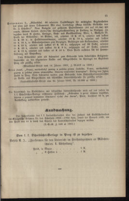 Verordnungsblatt für das Volksschulwesen im Königreiche Böhmen 19010228 Seite: 7