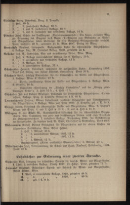 Verordnungsblatt für das Volksschulwesen im Königreiche Böhmen 19010731 Seite: 21