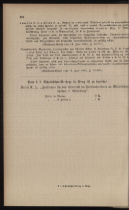 Verordnungsblatt für das Volksschulwesen im Königreiche Böhmen 19010731 Seite: 68