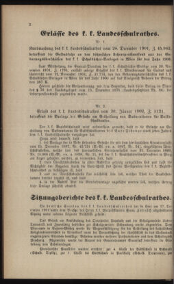 Verordnungsblatt für das Volksschulwesen im Königreiche Böhmen 19020131 Seite: 2