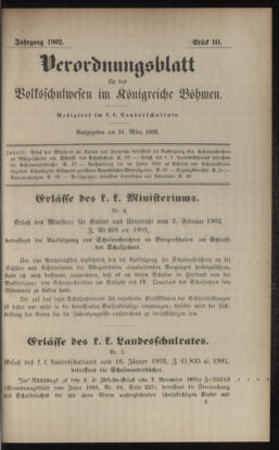 Verordnungsblatt für das Volksschulwesen im Königreiche Böhmen 19020228 Seite: 9