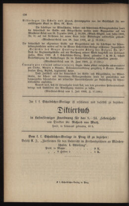 Verordnungsblatt für das Volksschulwesen im Königreiche Böhmen 19020831 Seite: 68