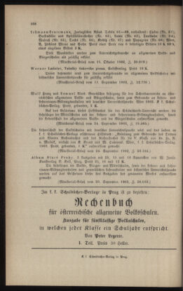 Verordnungsblatt für das Volksschulwesen im Königreiche Böhmen 19021130 Seite: 12