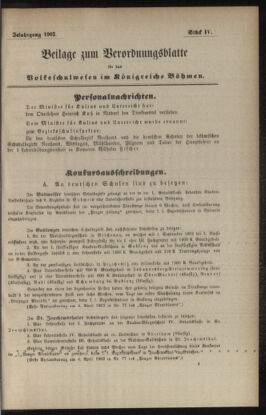 Verordnungsblatt für das Volksschulwesen im Königreiche Böhmen 19021231 Seite: 29