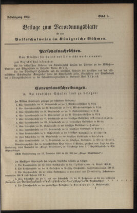 Verordnungsblatt für das Volksschulwesen im Königreiche Böhmen 19021231 Seite: 9