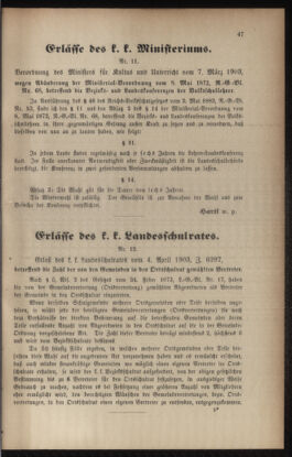 Verordnungsblatt für das Volksschulwesen im Königreiche Böhmen 19030430 Seite: 3