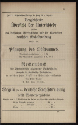 Verordnungsblatt für das Volksschulwesen im Königreiche Böhmen 19030531 Seite: 19