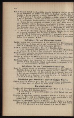 Verordnungsblatt für das Volksschulwesen im Königreiche Böhmen 19030831 Seite: 10