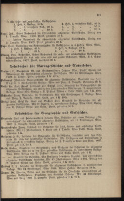 Verordnungsblatt für das Volksschulwesen im Königreiche Böhmen 19030831 Seite: 13