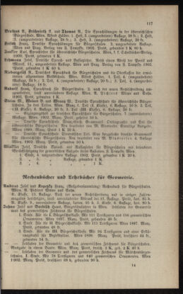 Verordnungsblatt für das Volksschulwesen im Königreiche Böhmen 19030831 Seite: 17