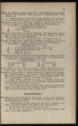 Verordnungsblatt für das Volksschulwesen im Königreiche Böhmen 19030831 Seite: 29