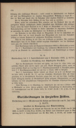 Verordnungsblatt für das Volksschulwesen im Königreiche Böhmen 19030930 Seite: 2