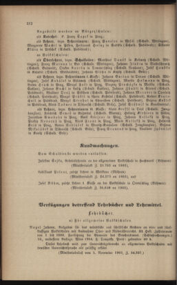 Verordnungsblatt für das Volksschulwesen im Königreiche Böhmen 19031231 Seite: 4