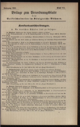 Verordnungsblatt für das Volksschulwesen im Königreiche Böhmen 19031231 Seite: 57