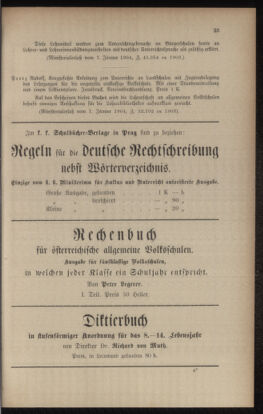 Verordnungsblatt für das Volksschulwesen im Königreiche Böhmen 19040229 Seite: 11