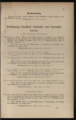 Verordnungsblatt für das Volksschulwesen im Königreiche Böhmen 19040731 Seite: 3