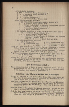 Verordnungsblatt für das Volksschulwesen im Königreiche Böhmen 19040831 Seite: 16