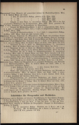 Verordnungsblatt für das Volksschulwesen im Königreiche Böhmen 19040831 Seite: 23