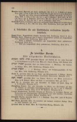 Verordnungsblatt für das Volksschulwesen im Königreiche Böhmen 19040831 Seite: 42