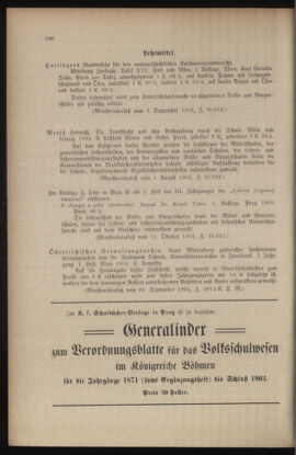 Verordnungsblatt für das Volksschulwesen im Königreiche Böhmen 19041130 Seite: 10