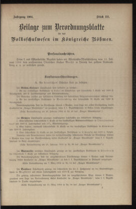 Verordnungsblatt für das Volksschulwesen im Königreiche Böhmen 19041231 Seite: 17