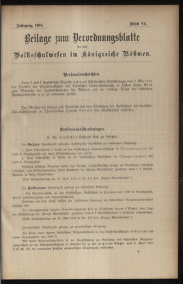 Verordnungsblatt für das Volksschulwesen im Königreiche Böhmen 19041231 Seite: 37