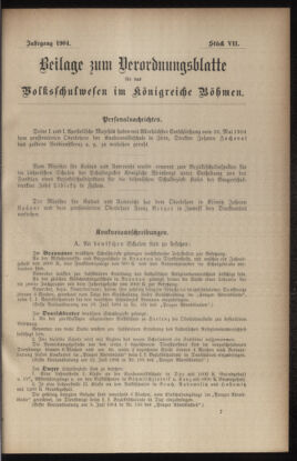 Verordnungsblatt für das Volksschulwesen im Königreiche Böhmen 19041231 Seite: 45