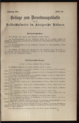 Verordnungsblatt für das Volksschulwesen im Königreiche Böhmen 19041231 Seite: 77