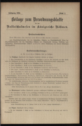 Verordnungsblatt für das Volksschulwesen im Königreiche Böhmen 19041231 Seite: 9