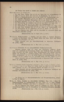 Verordnungsblatt für das Volksschulwesen im Königreiche Böhmen 19050630 Seite: 10